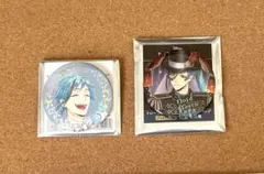 ツイステ　プラチナジャケット　プレイフル・ドレス　缶バッジ　フロイド