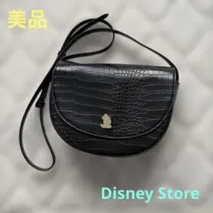 【美品】Disney ミッキーマウス クロコ型押し ショルダーバッグのサムネイル
