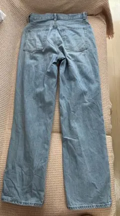 GU ハイライズストレートジーンズ S