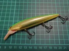 ノリーズ レイダウンミノー MID 110HF グリーンバックイエローゴールドのサムネイル
