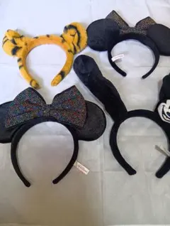 ディズニー ミッキー・ミニー カチューシャセット