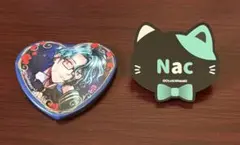 悪魔執事と黒い猫 あくねこ ナック 美品 ピンバッジセット グッズセット