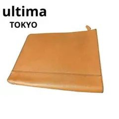 ultima TOKYO クラッチバッグ セカンドバッグ ベージュ 本革 日本製