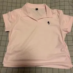 SHEIN ポロシャツ ピンク Lサイズ