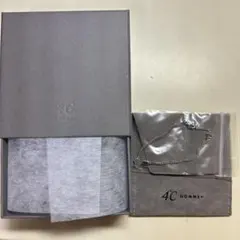 【値下交渉可】4℃ HOMME+ シルバーチェーンブレスレット