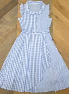 axes femme ギンガムチェックワンピース 美品 y81