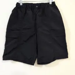 UNIQLO KIDS ナイロンハーフパンツ ブラック 160