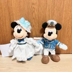 ディズニーシー　25周年　ぬいぐるみバッジ　ミッキー　ミニー　テーマポート