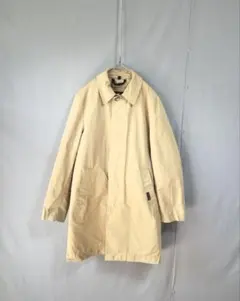 英国製　ラベンハム　春物キルティングライナー付きステンカラーコート　38