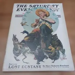 ロックウェル Saturday Evening Post 1926年 ビンテージ - メルカリ