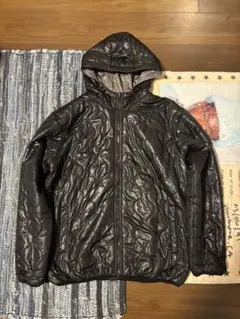 00s OLD UNIQLO ダウンジャケット リバーシブル 黒 テック系