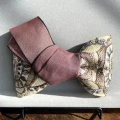 髪飾り　畳縁リボン　AA5