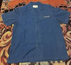 Carhartt 半袖シャツ オープンカラー ネイビーのサムネイル