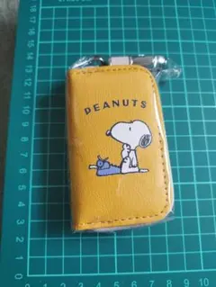 スヌーピー キーケース イエロー
