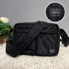 【未使用に近い】porter ポーター タンカー ショルダーバッグ S ブラックのサムネイル