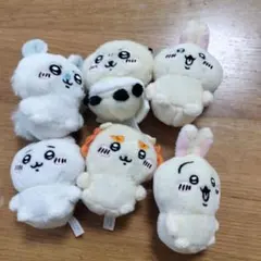 ちいかわ　ぬいぐるみ　おまとめ売り　うさぎ　モモンガ　ラッコ　シーサー
