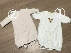 ベビー服 2way ドレスオール ベビーミッキー バースデイ