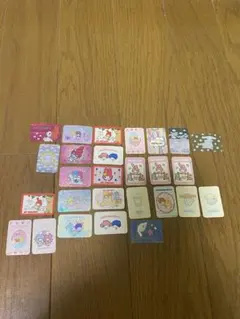 マイメロディ・リトルツインスターズ サンリオ フレークシール 平成レトロ