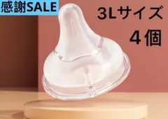 ピジョン母乳実感哺乳瓶用 乳首 互換性 3Lサイズ
