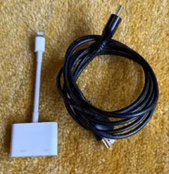 APPLE純正 Lightning デジタルAVアダプタ　HDMIケーブル付き