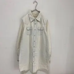 【LOWRYS FARM】ウエスタンシャツワンピース デニムシャツ　ロング丈のサムネイル
