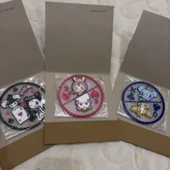 ナルミヤ クリアラバーコースター メゾピアノ ポンポネット 3枚セット