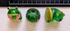カエル 消煙マスコット 3点セット