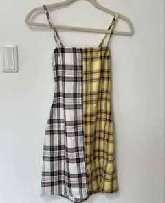 Bershka ベルシュカ　チェック　ワンピースのサムネイル