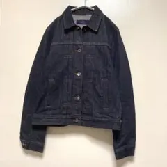 【美品】FRAMeWORKダークブルー　デニムジャケット Gジャン 38