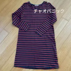 チャオパニックティピー☆ ボーダーワンピース