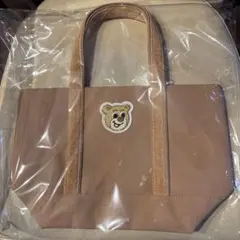 フェイラー オールドテディ ワッペントートバッグ L 小 ベージュ 新品未使用