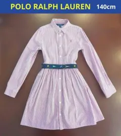 ラルフローレン ワンピース ストライプ 140