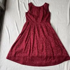INFINE アンフィニバックリボンドレス赤のサムネイル