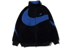 Nike フリースジャケット ブラック/ブルー