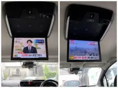 アルパインフリップダウンモニター 11.4インチ　PSA11S-R-B配線付きのサムネイル