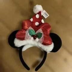 【新品】ディズニーリゾート　ミニークリスマスカチューシャ2014 Disney