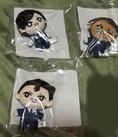 セガラッキーくじ 名探偵コナンカフェ執事喫茶D賞ぬいぐるみ諸伏高明その他セット