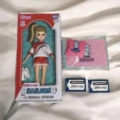 リカちゃん　SAILORS チアスタイル　ブランケット&クッション　一番くじ