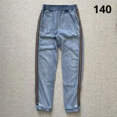 ブランシェス　サイドライン　デニムジョガーパンツ　140