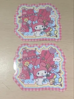 サンリオキャラクターズ シールクッキー 3 マイメロディ シール 2枚