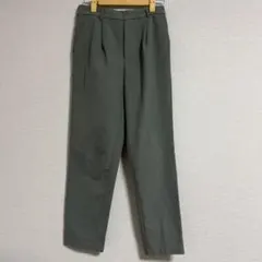 【GU/Sサイズ】ウエストゴム　スラックス　起毛あり