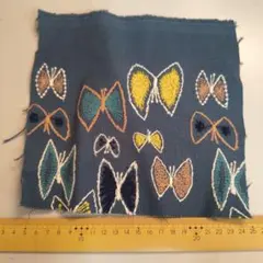 ミナペルホネン☆sky flowerはぎれ