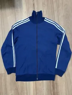 アディダス トラックジャケット ジャージ 60s 70s 西ドイツ OPTI 青