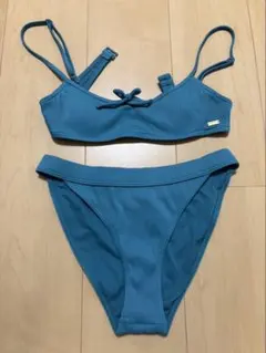 ロキシー　ROXY 水着 ビキニ　グリーンブルーのサムネイル