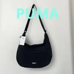 PUMA ハーフムーンショルダーバッグ 【ブラック】のサムネイル