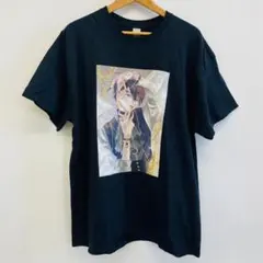 【GILDAN】 グラフィックTシャツ ブラック XLサイズ