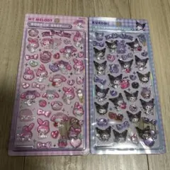 ボンボンドロップシール　サンリオ　マイメロディ　クロミ　2点セット