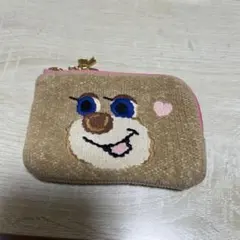 フェイラー　ドアップテディガール　L字ポーチ