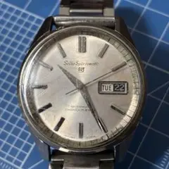 SEIKO スポーツマン 手巻 2本セット 黒ミラー・銀夜光 稼働品 - メルカリ