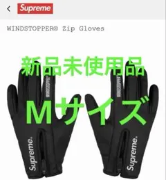 新品S／Supreme WINDSTOPPER Zip Gloves Black - メルカリ